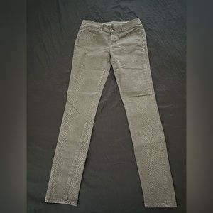 GAP 1969 Snake Skin Legging Jean Size 27/4